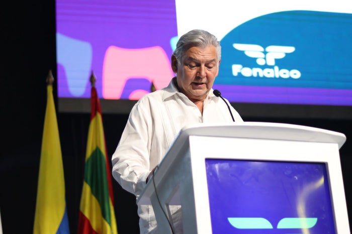 Jaime Alberto Cabal, presidente de Fenalco inauguró el Congreso de Comerciantes con críticas al Gobierno de Petro
