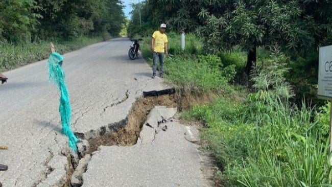 Puente Capote en Santa Catalina, Bolívar