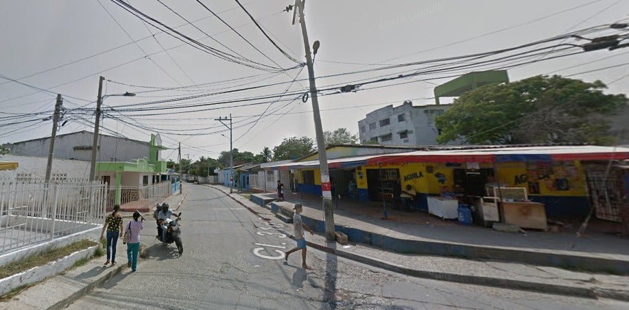 Barrio La Candelaria en Cartagena