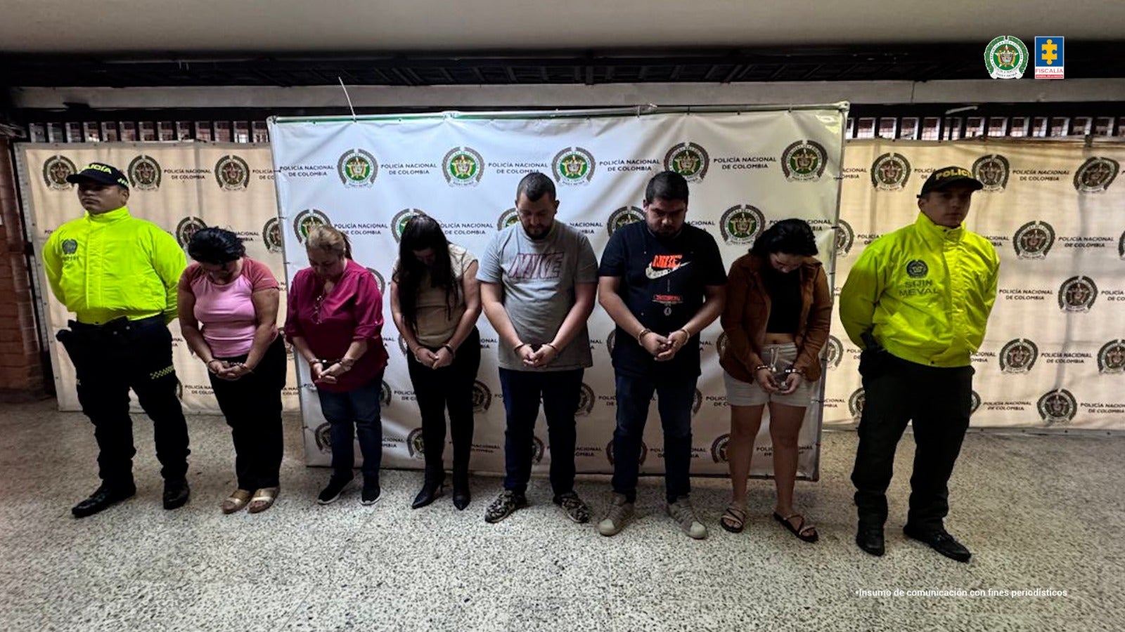 8 personas detenidas exportación ilegal hacía países extranjeros