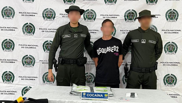 Capturan a británico con cocaína en Aeropuerto de Cartagena