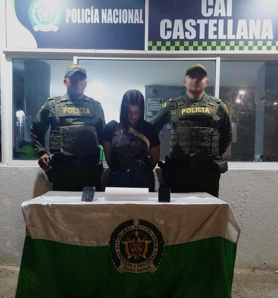 Capturan a 'la reina del cosquilleo' en Cartagena