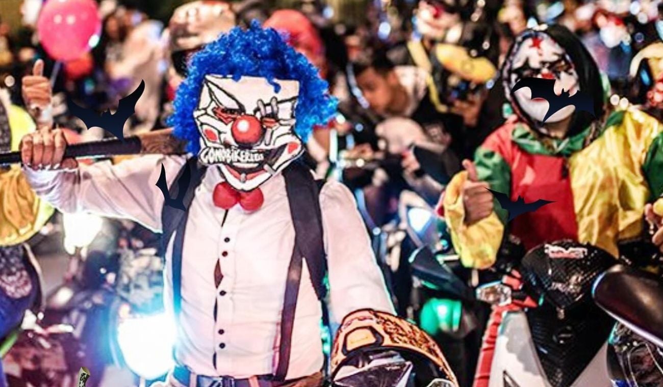 Caravanas durante Halloween