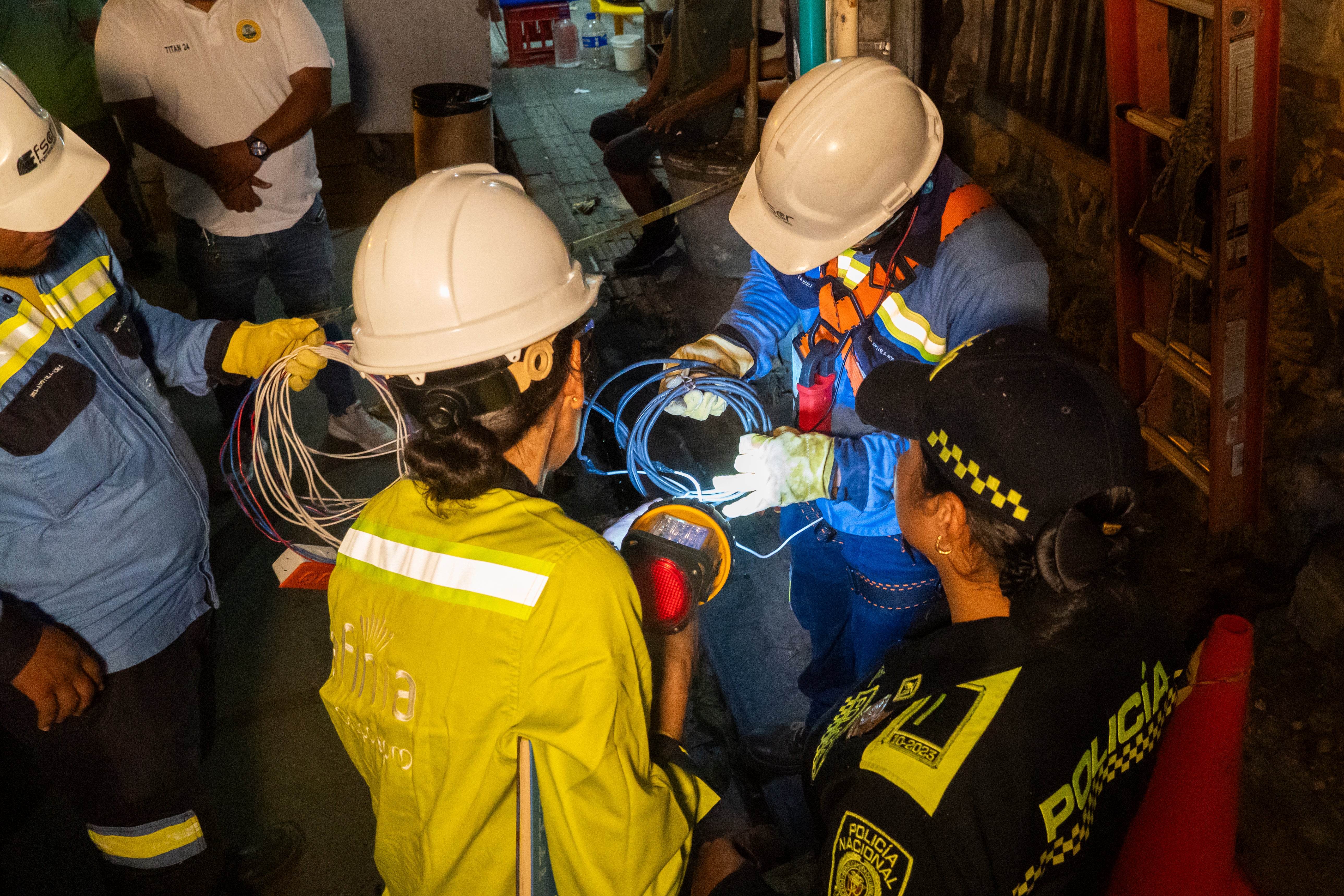 Uso ilegal de redes eléctricas