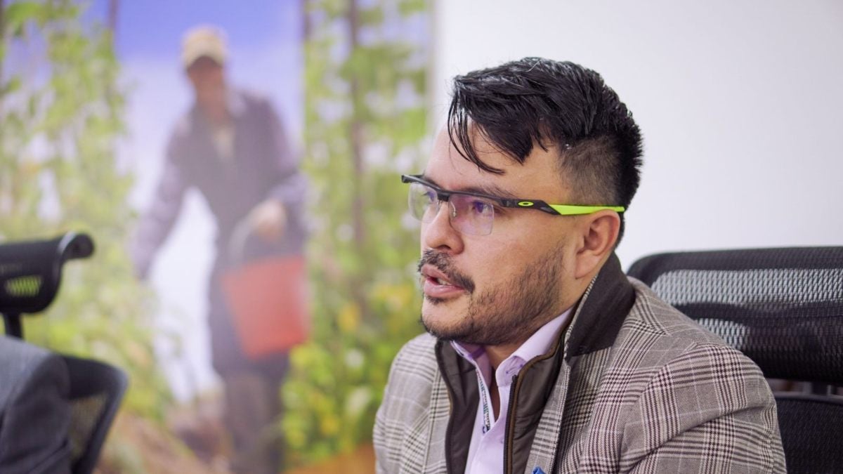 Felipe Harman, director de la Agencia Nacional de Tierras.