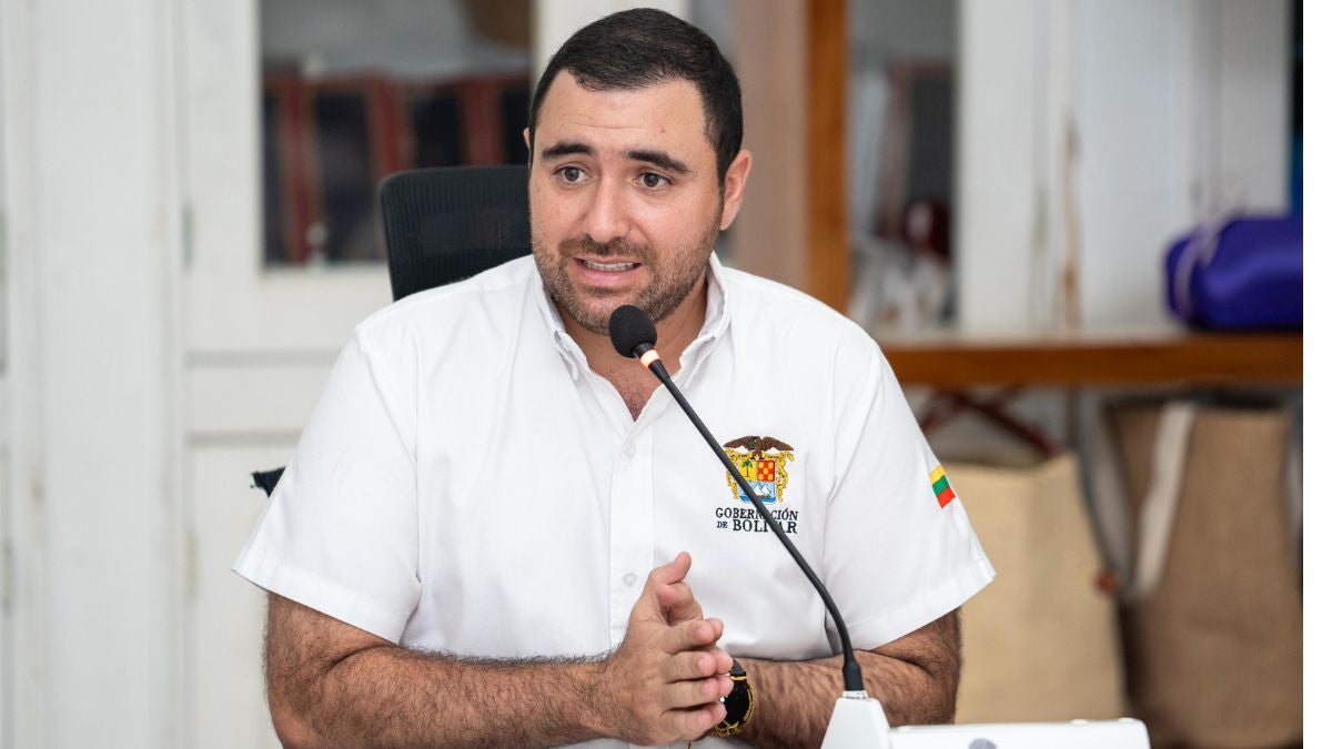 Gobernador de Bolívar, Yamil Arana.