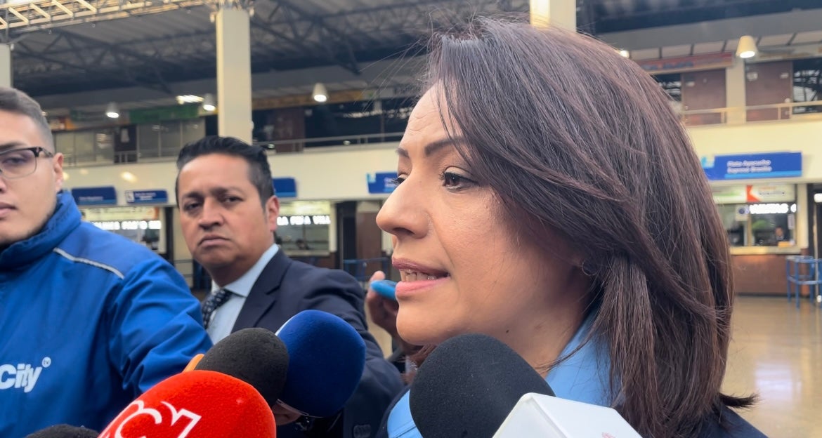 Nancy Mesa, superintendente delegada para usuarios del sector transporte