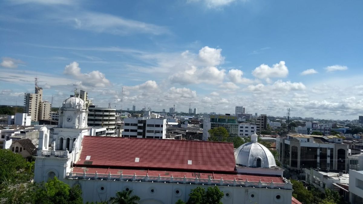 El centro de Montería es el más afectado