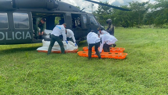 Operaciones en el sur de Bolívar, Policía Nacional