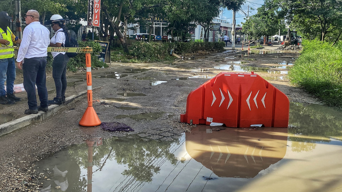 Vía principal de La Carolina