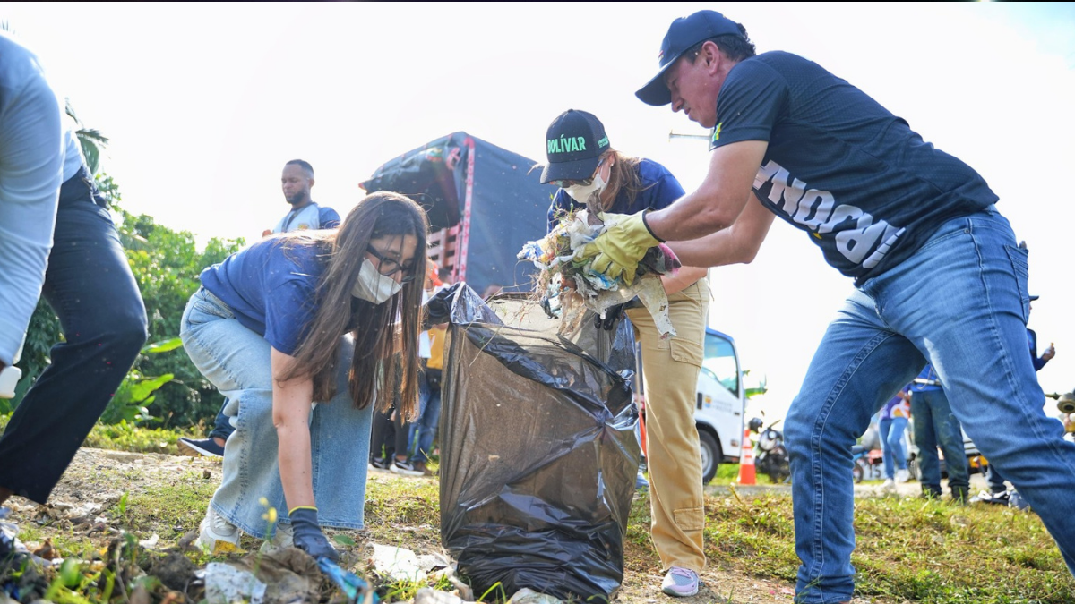 Basurero satélite en Sincerín, Bolívar