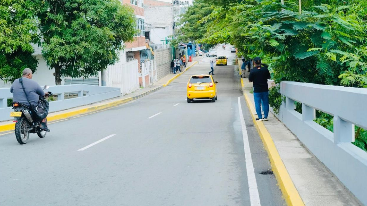 Calles pavimentadas en Cartagena