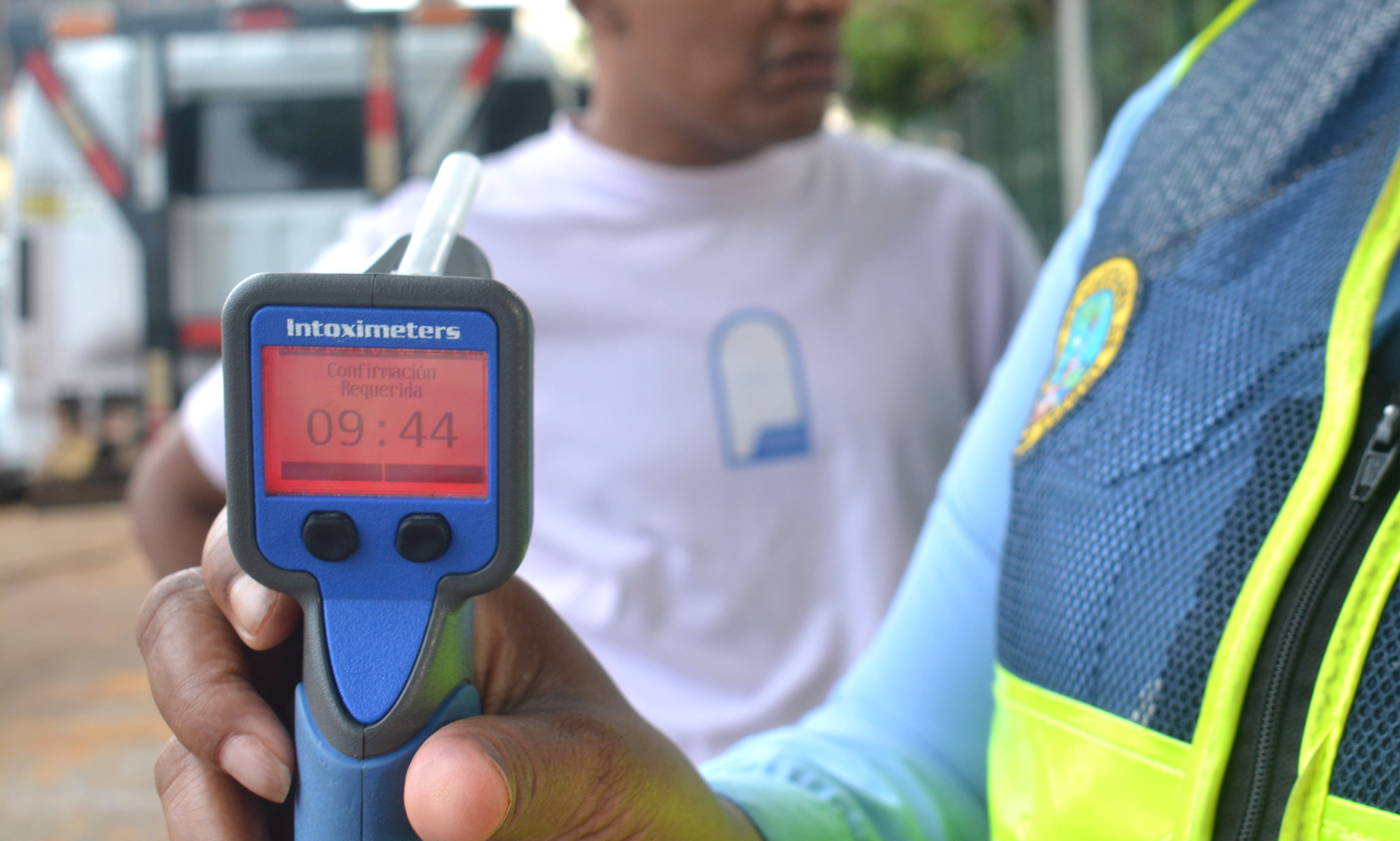 Pruebas de alcohol realizadas a conductores en la ciudad
