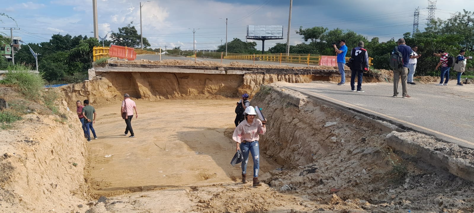 Obras en la calle 30