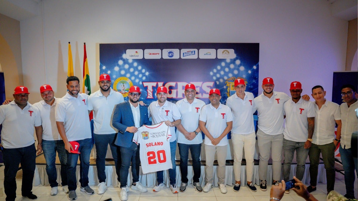 Gobernador presentó el nuevo 'Tigres' de Cartagena y Bolívar