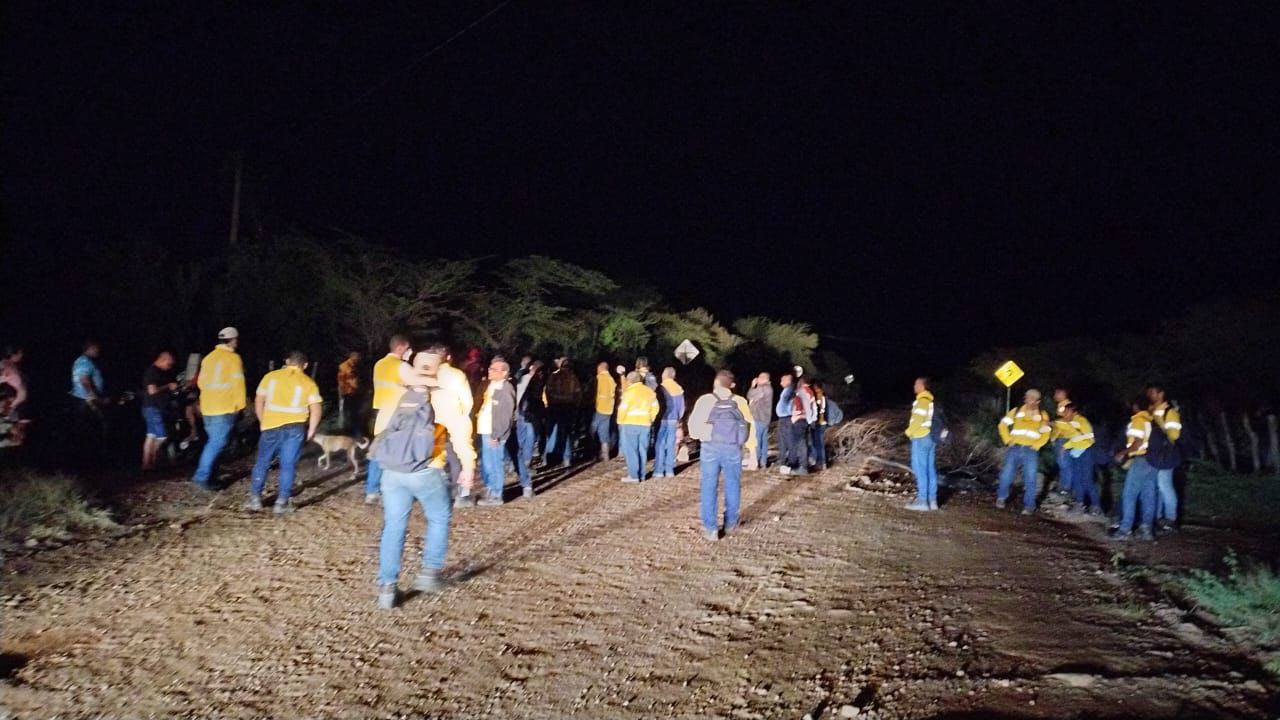 Habitantes cerraron una de las entrada de la empresa de Cerrejón.