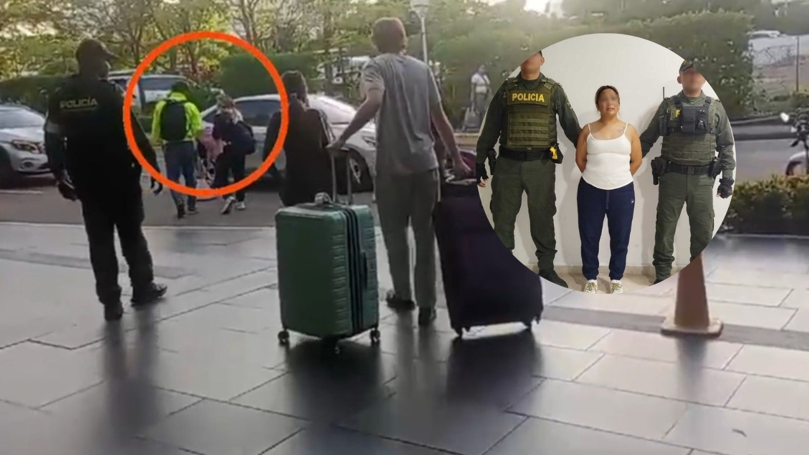 La mujer fue capturada en el aeropuerto de Cartagena