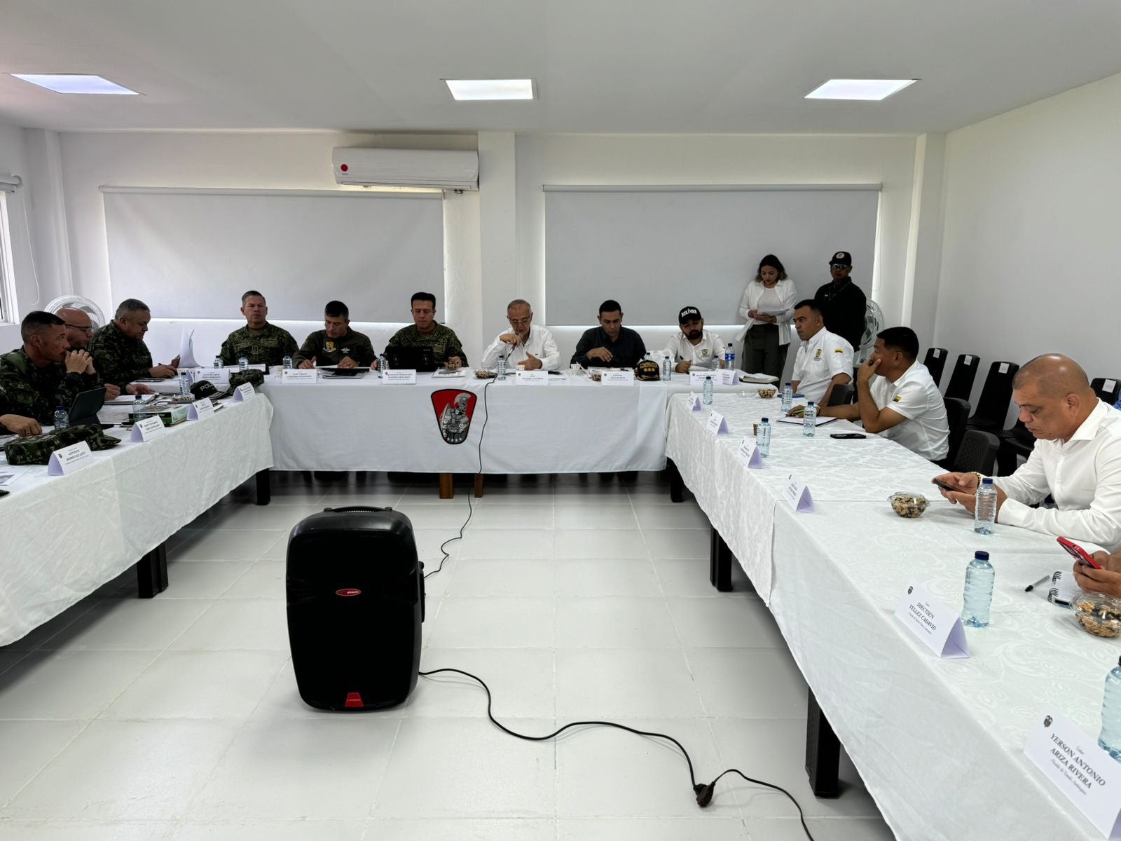 Consejo de seguridad en Bolívar