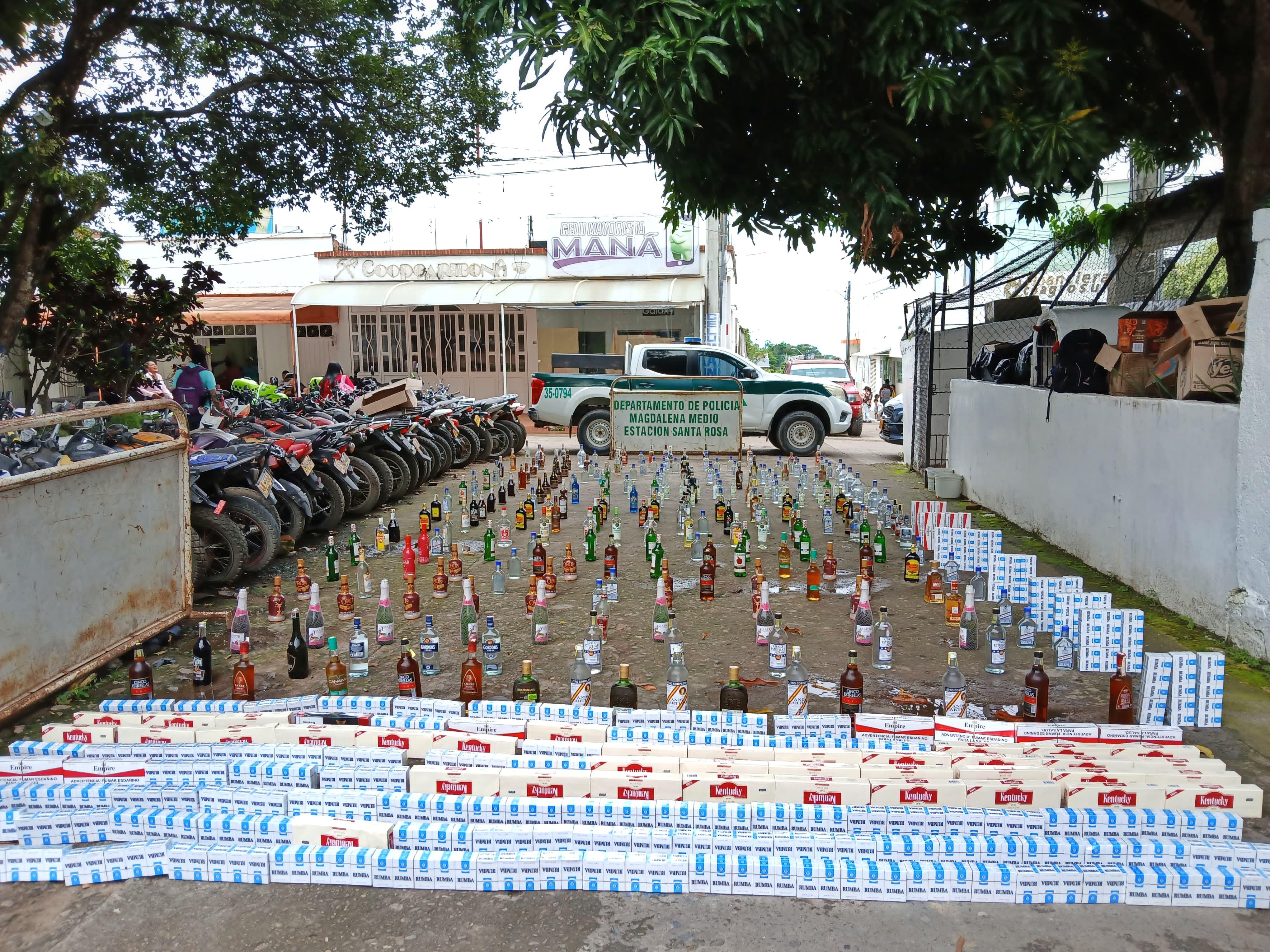 Contrabando en el sur de Bolívar
