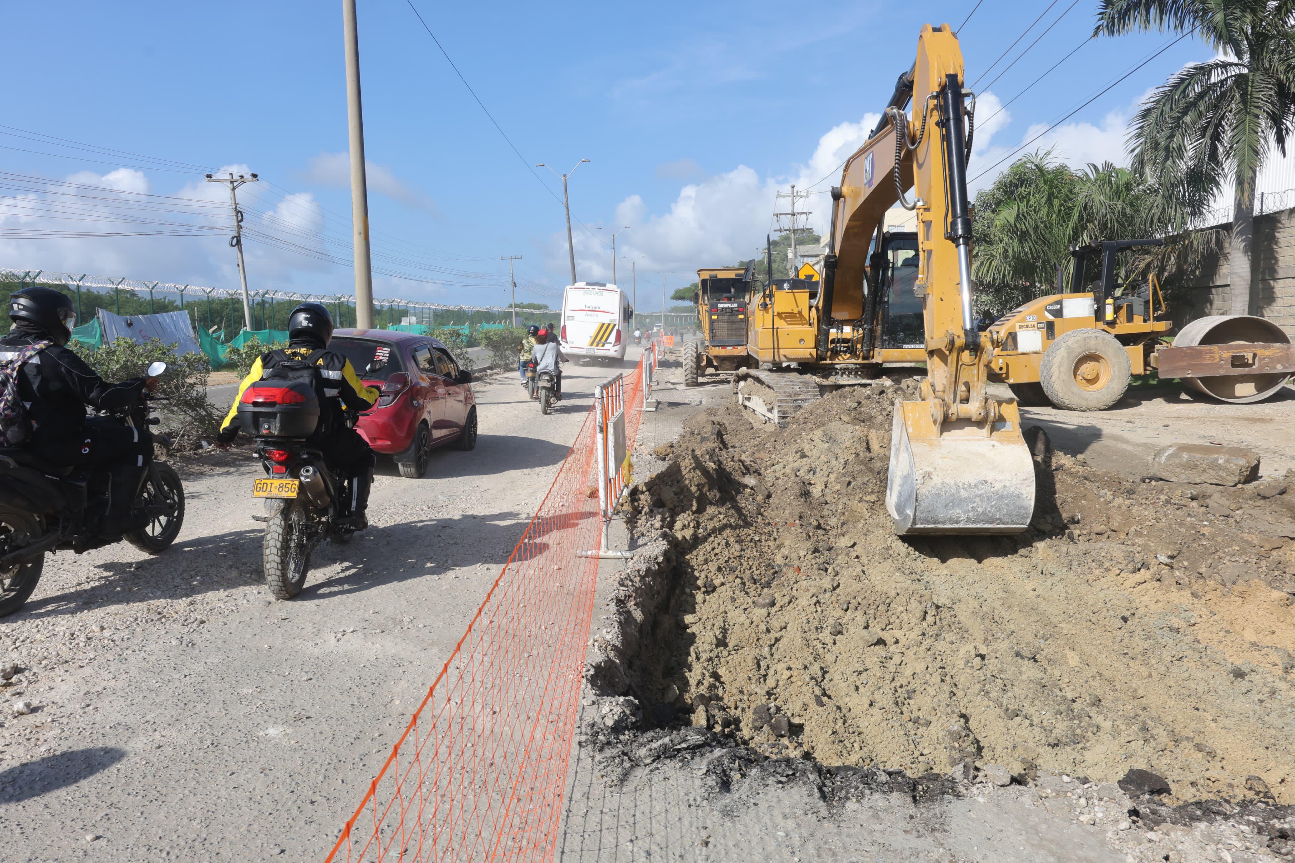 Corredor de Carga en Cartagena.