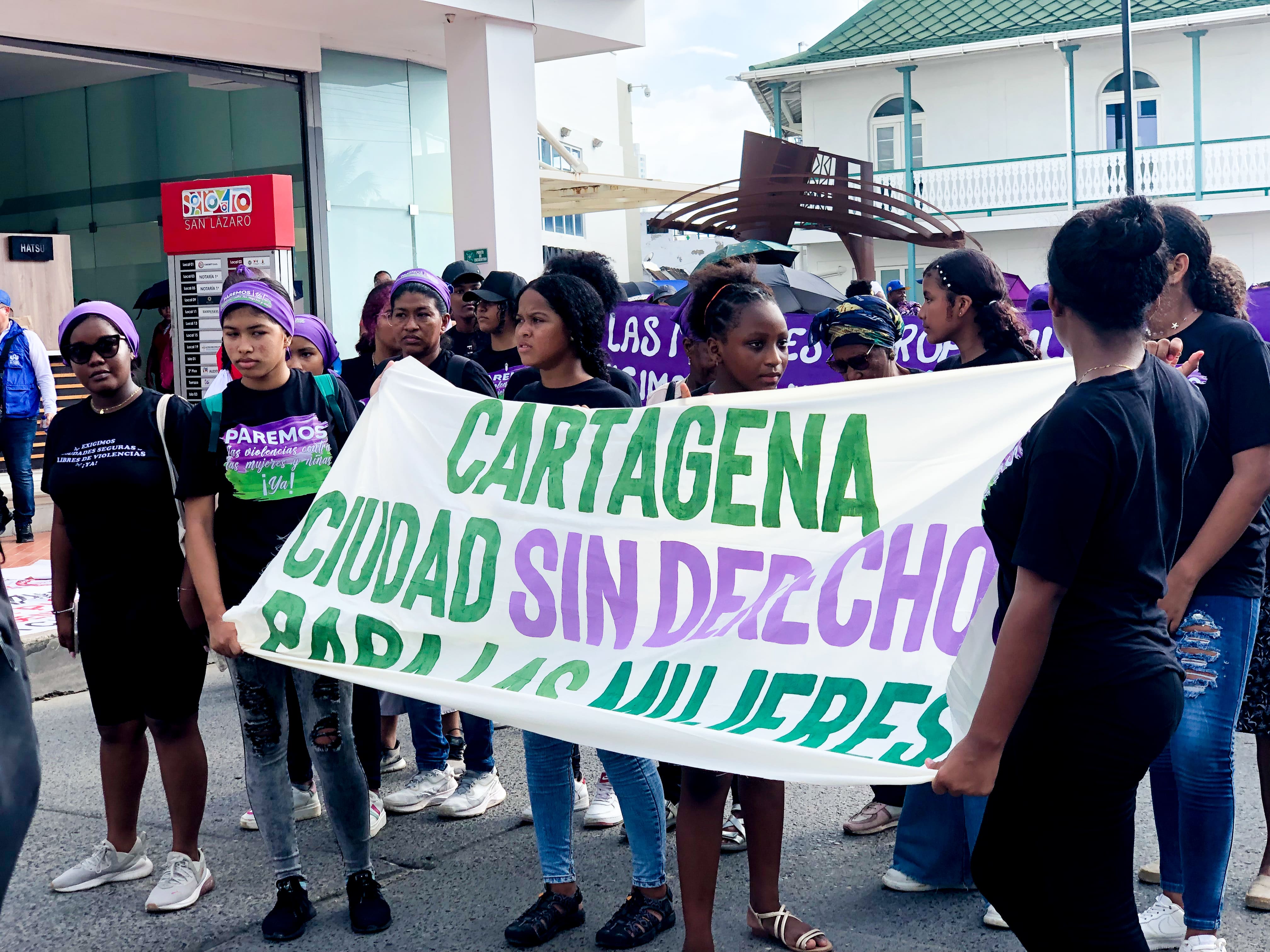 Marchas 25N en Cartagena