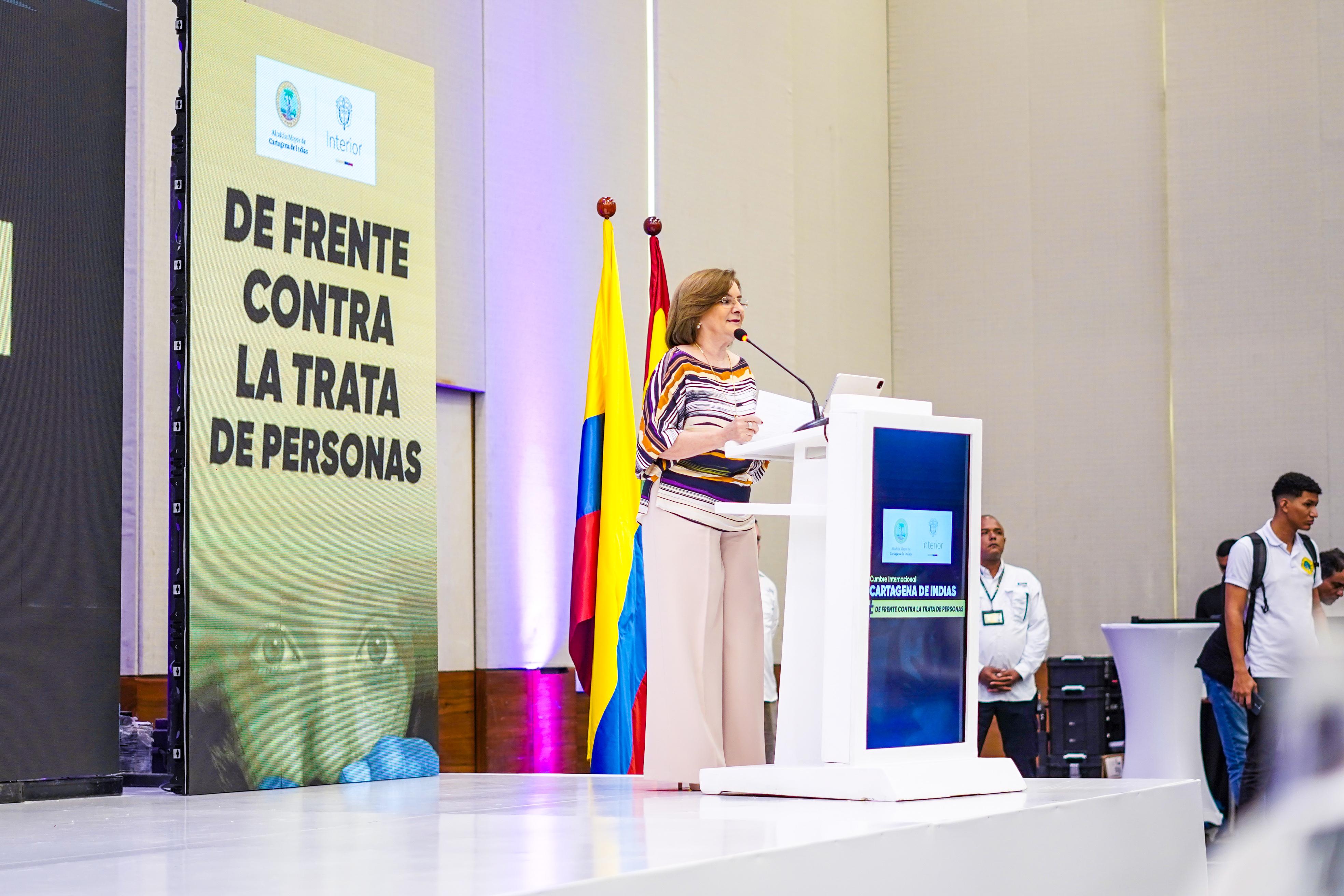 En medio de la Cumbre por trata de personas, anunciaron las cifras de victimas.