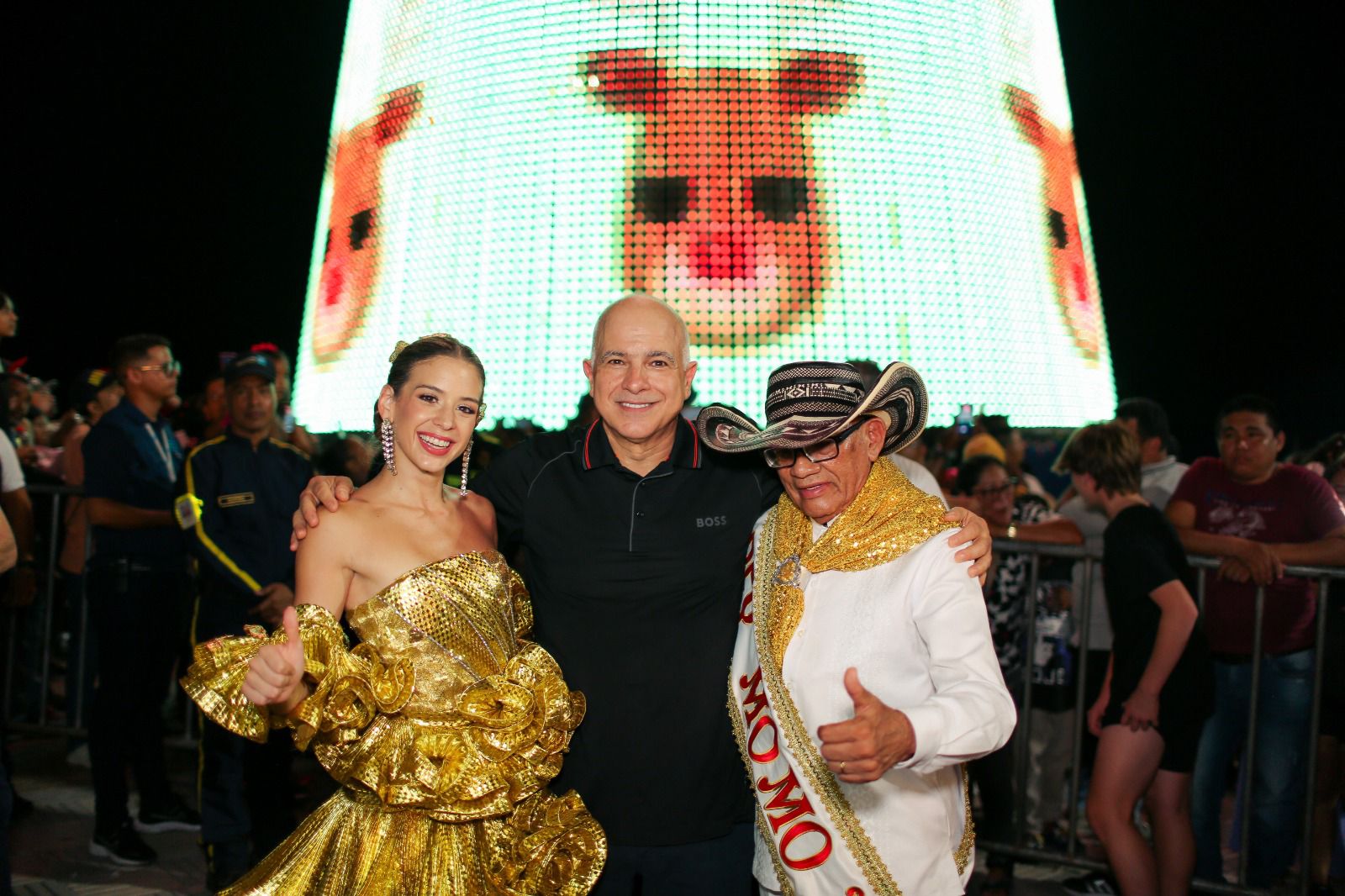 Tatiana Angulo y Christian Daes