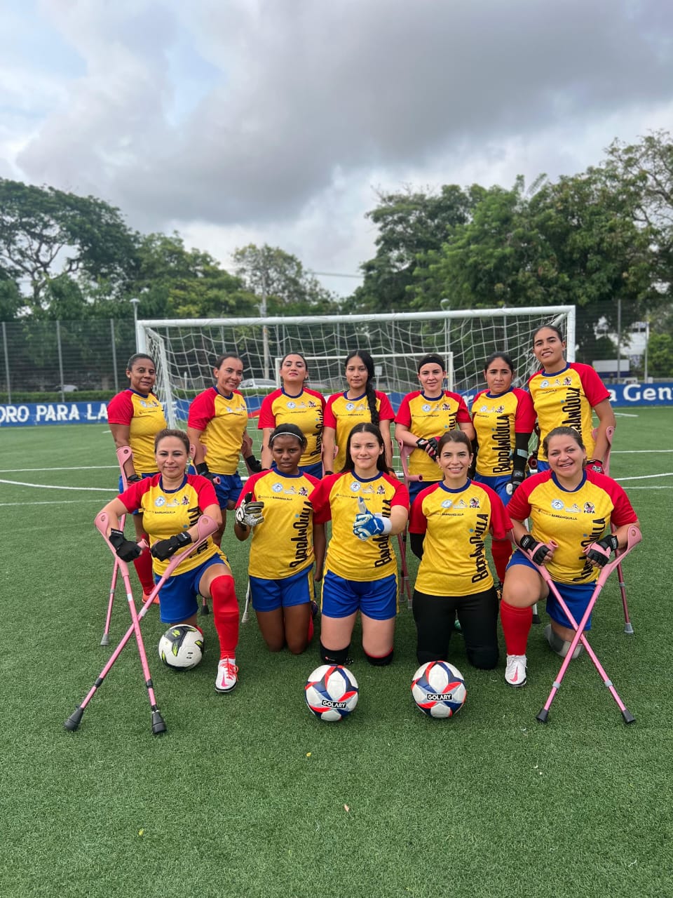 Selección Colombia, Mundial de Futbol de amputados, Barranquilla, Colombia