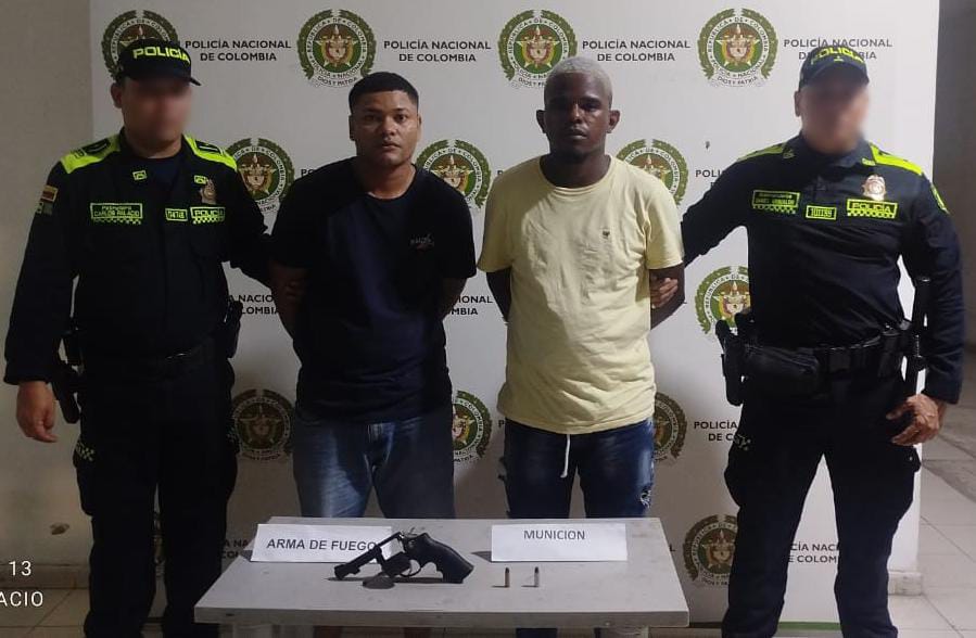 Los hombres fueron capturados al sur de la ciudad.