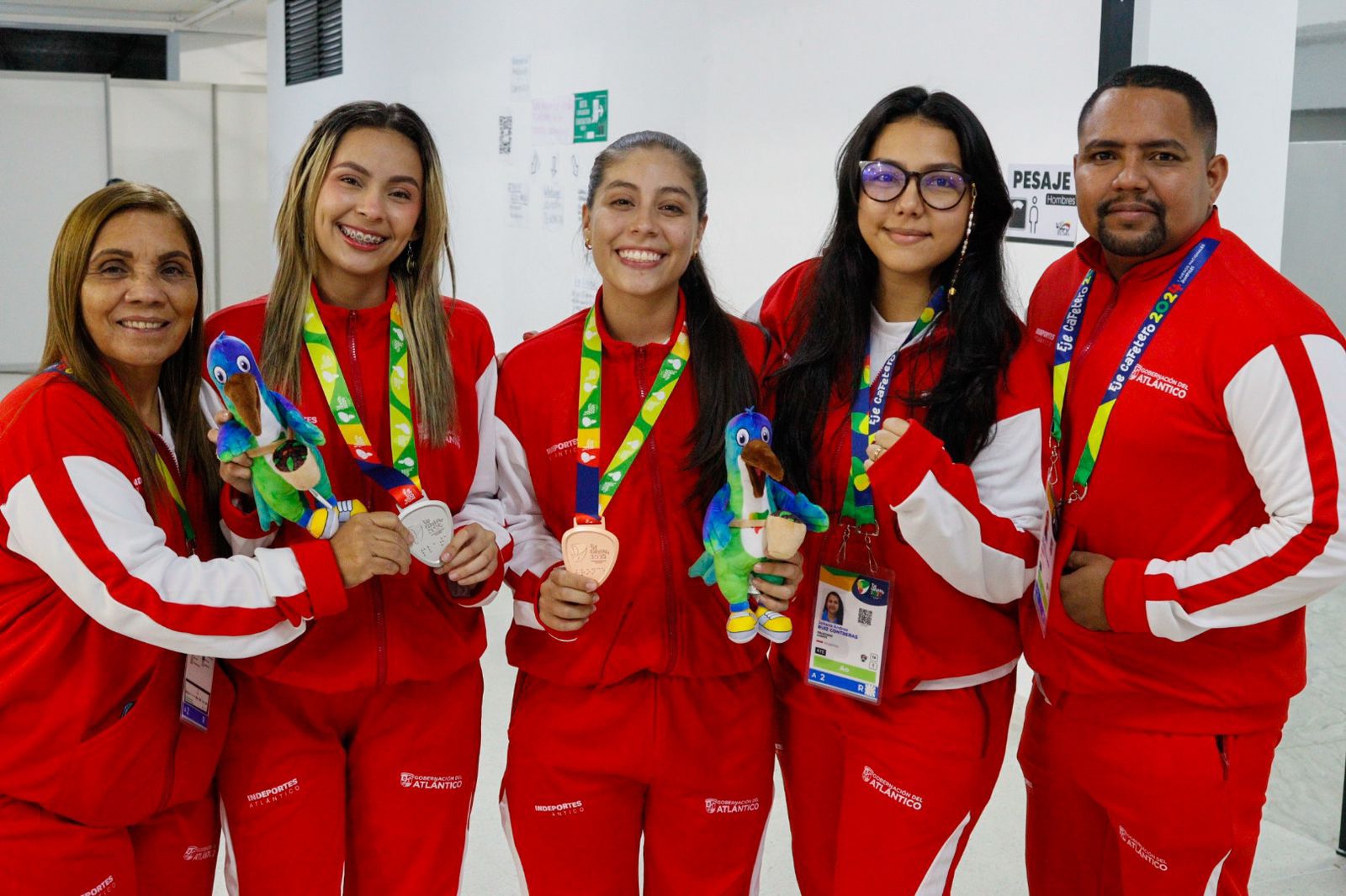 Juegos Nacionales de la Juventud, Juegos ParaNacionales de la Juventud, Atlántico, Medallas
