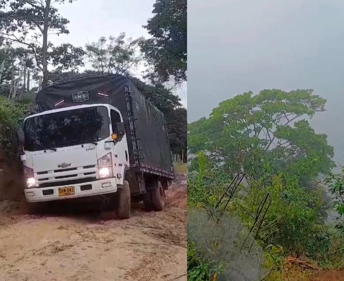 Campesinos de Santa Clara, en la Sierra Nevada, claman por ayuda ante crisis vial causada por el invierno