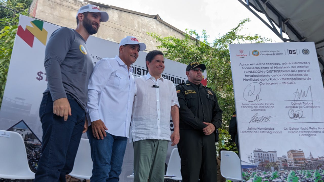 Director de Distriseguridad, Alcalde de Cartagena, Ministro del Interior, Coronel Policía Metropolitana