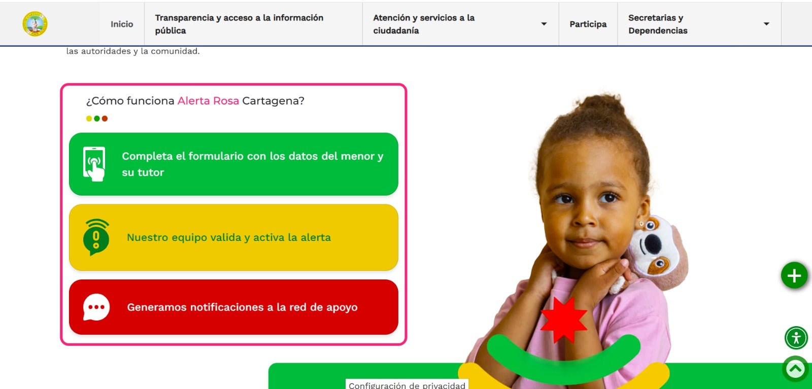 Imagen de referencia proceso de reporte.