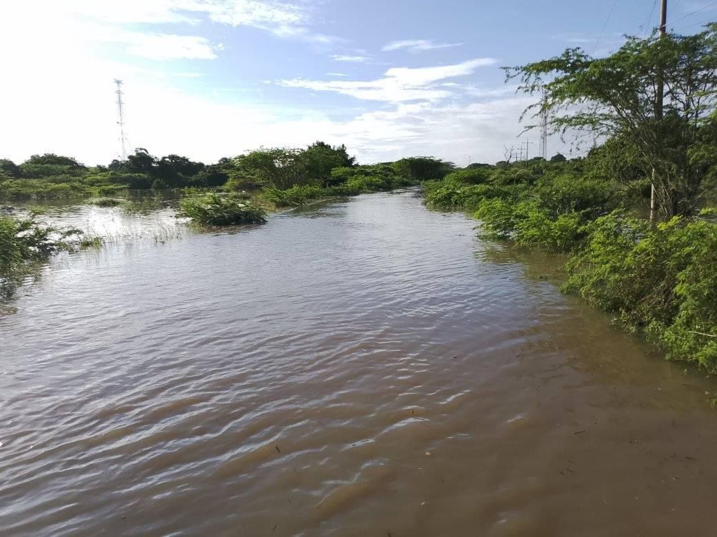 Comunidad Cucurumana en Riohacha es una de las más afectadas por invierno.
