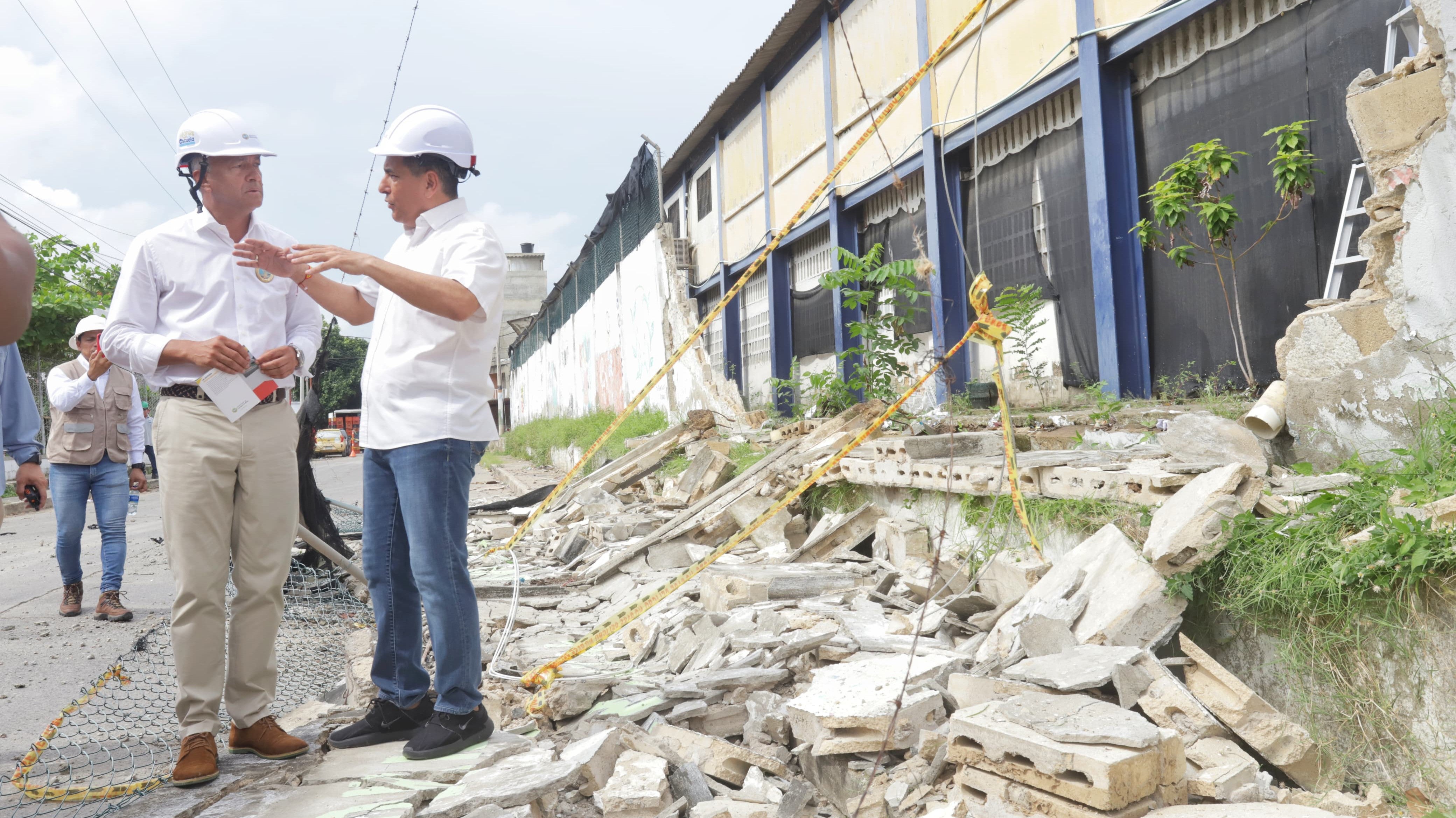 Inicio de las obras de infraestructura en el es de septiembre Cartagena Diciembre 13