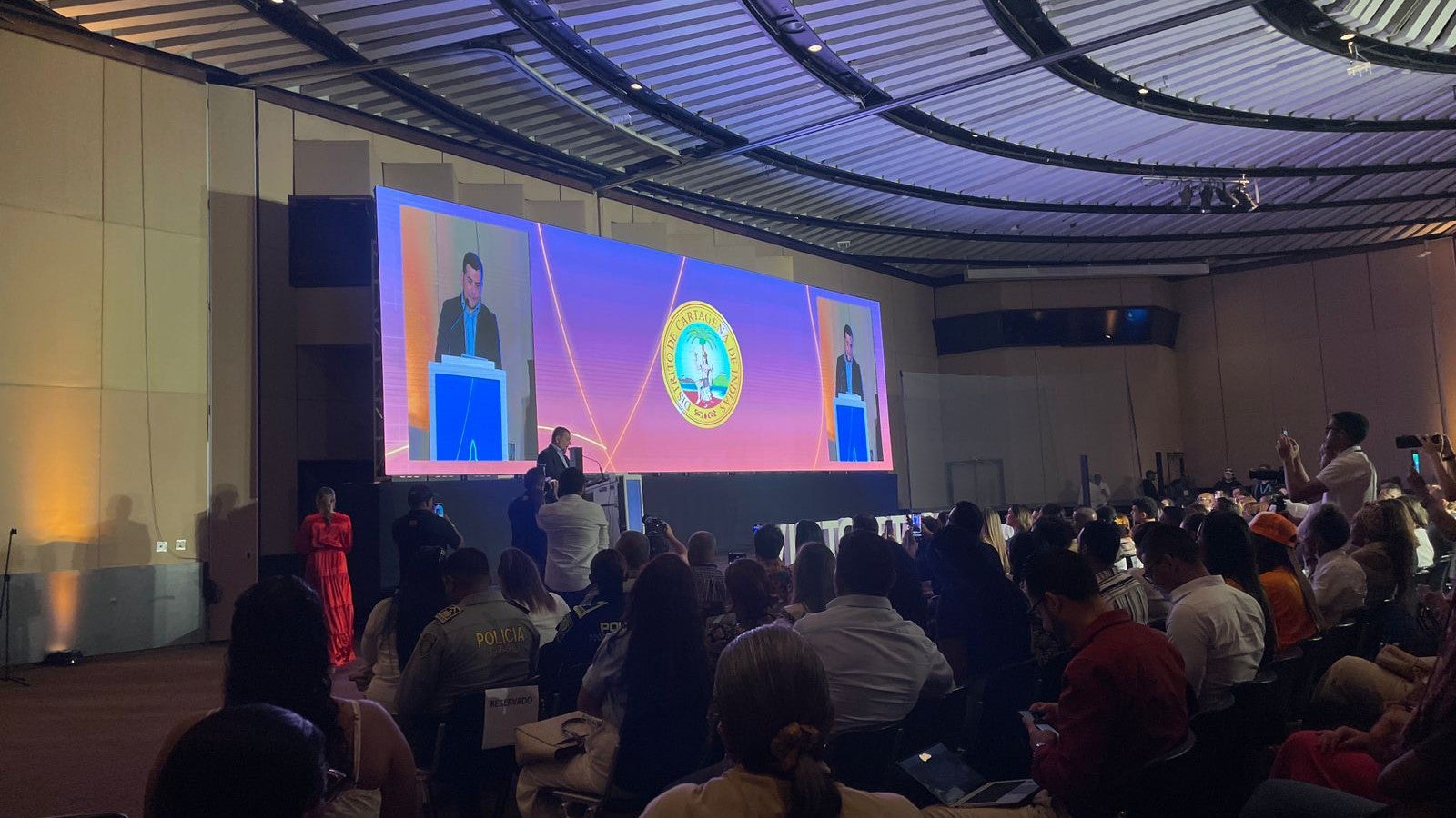 Presentación de la app 'visit Cartagena'. Diciembre 20