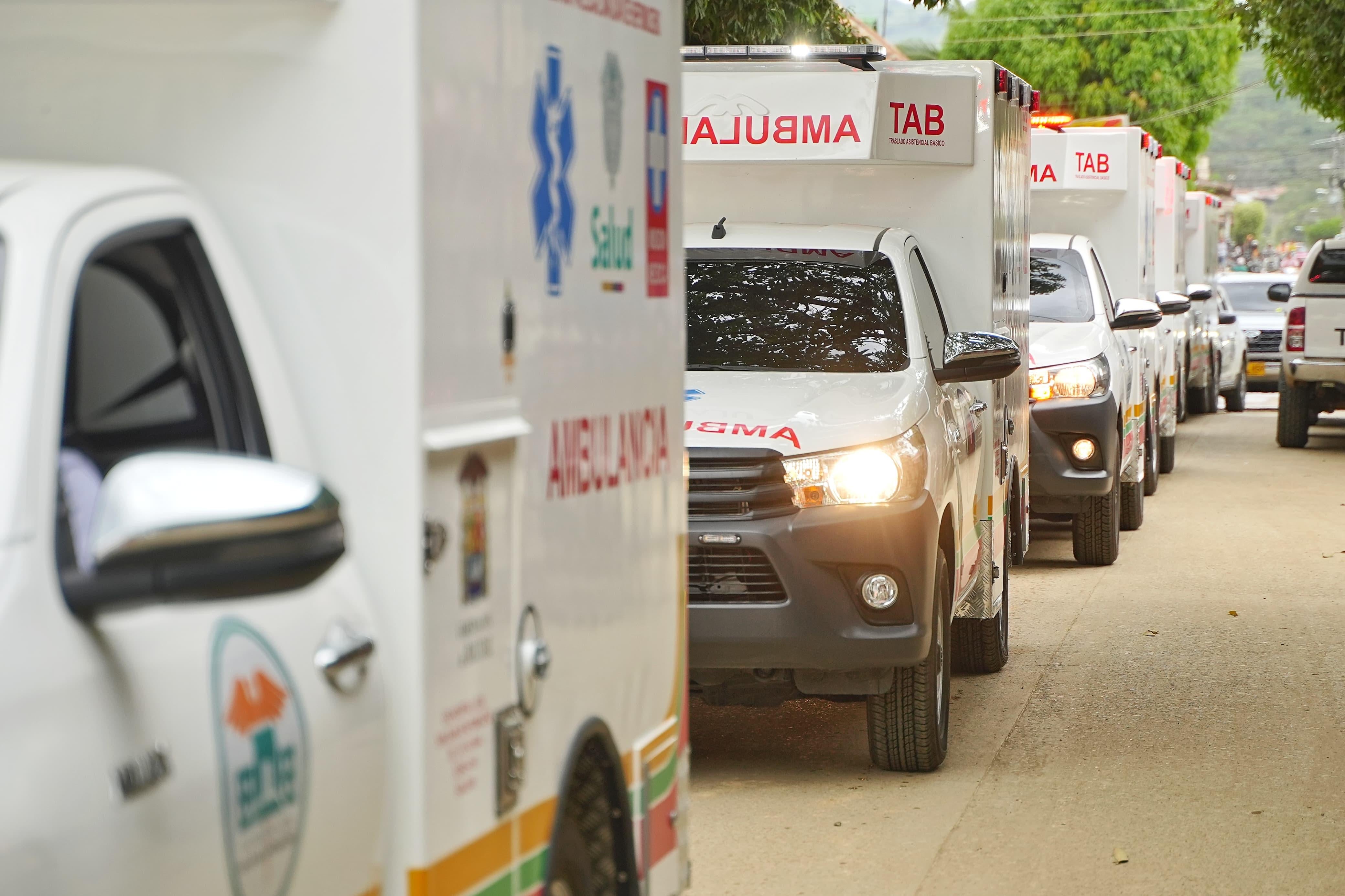 Ambulancias en Bolívar