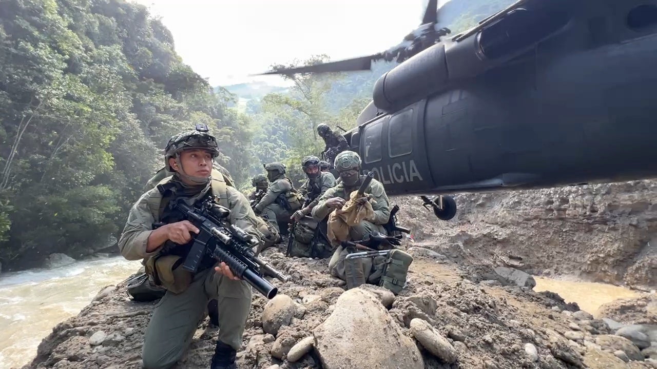 Operativos contra la minería ilegal en Antioquia