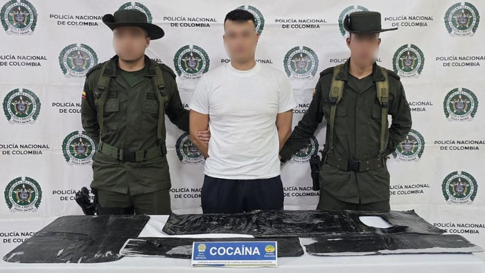 Capturan a un ciudadano con cocaína cuando pretendía abordar un vuelo a Panamá