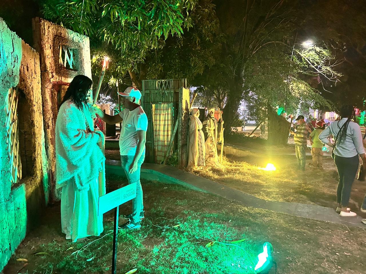 Está ubicado en el parque Simón Bolívar