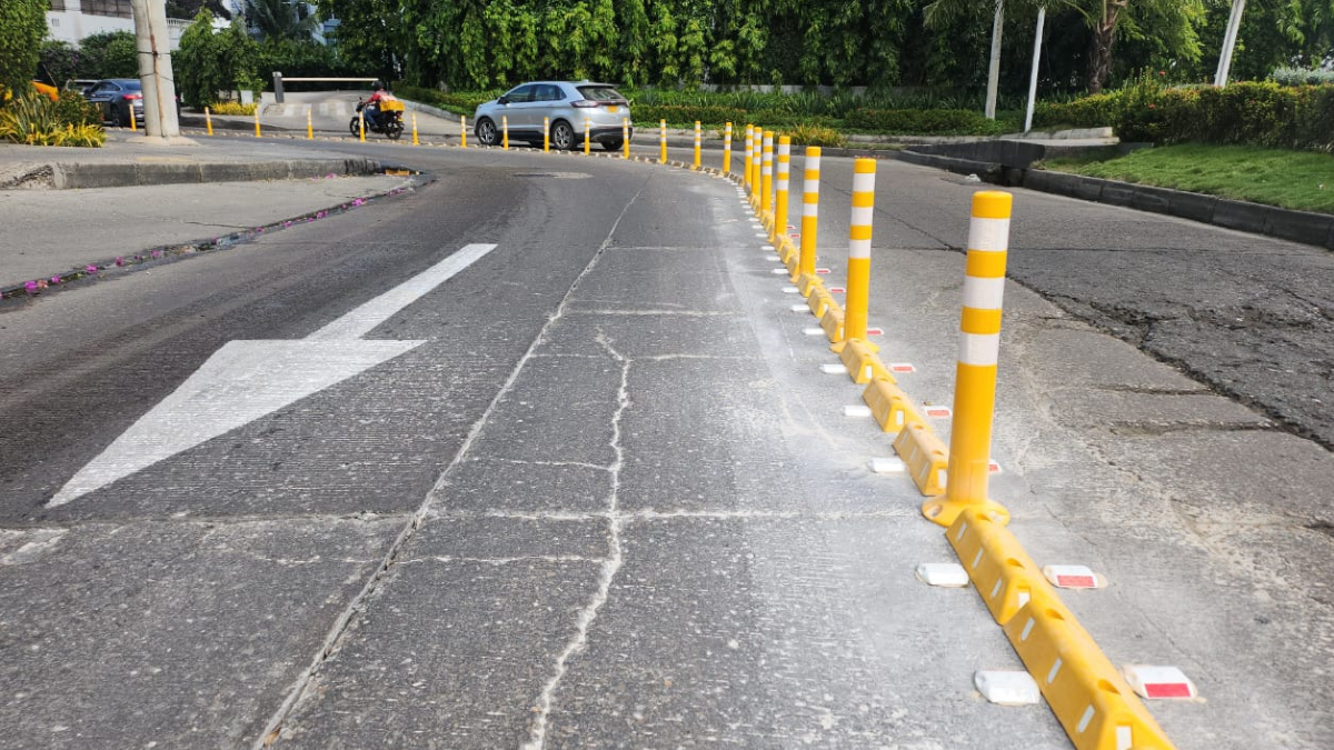 Movilidad en El Laguito y Bocagrande
