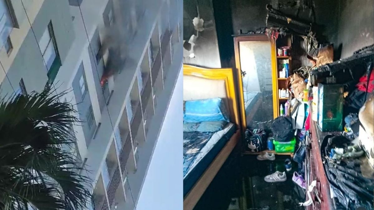 Incendio en Cartagena