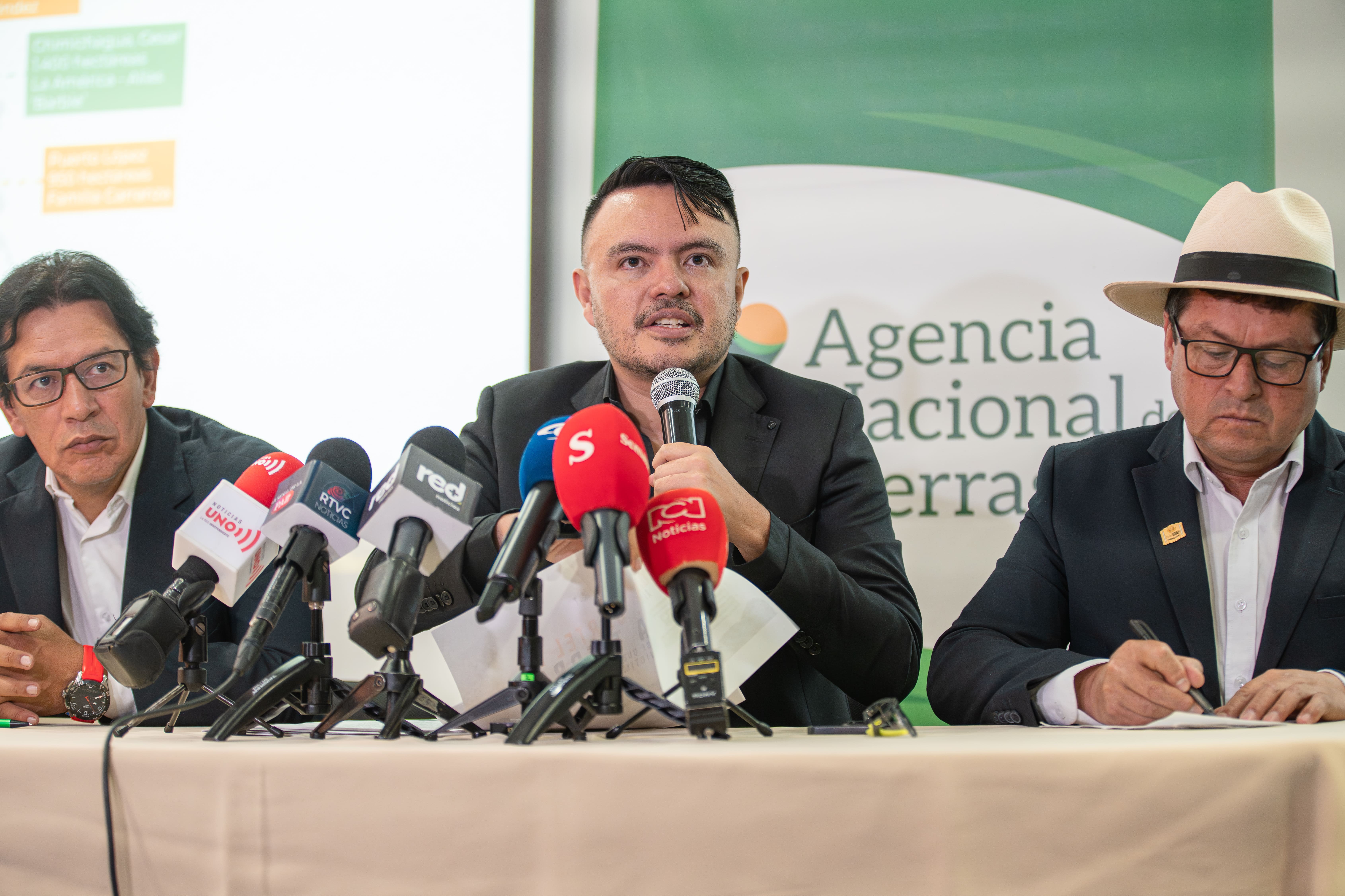 Vocero: Felipe Harman Ortiz, director de la ANT.