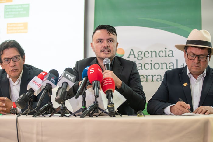 Vocero: Felipe Harman Ortiz, director de la ANT.