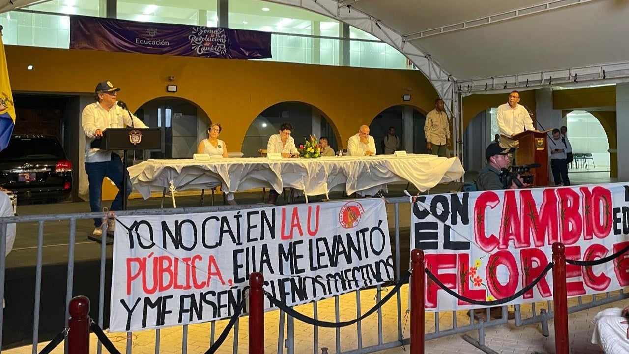 Gustavo Petro en Cartagena Diciembre 12