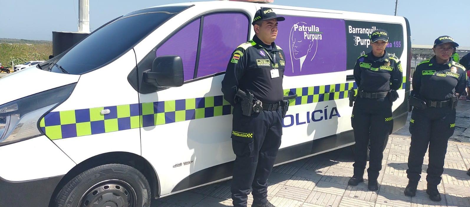 A través de la ‘Patrulla Púrpura’ se logró obtener el 100% de esclarecimiento de los casos