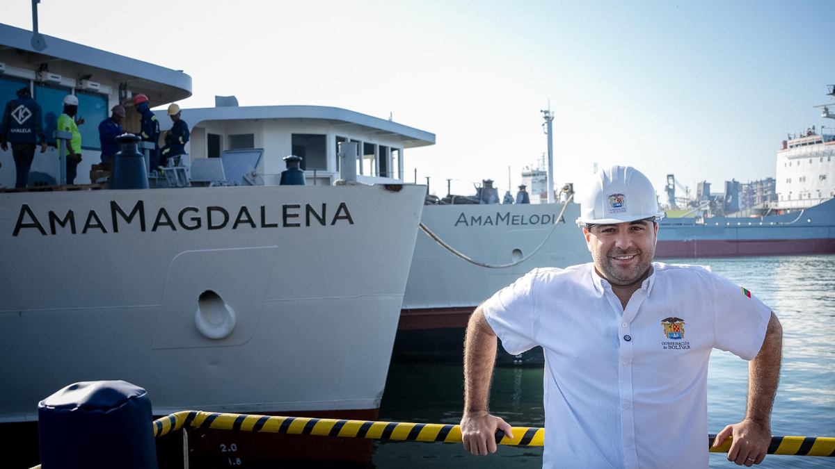 Gobernador de Bolívar anuncia que los dos cruceros por el río Magdalena inician sus recorridos el próximo 15 de marzo