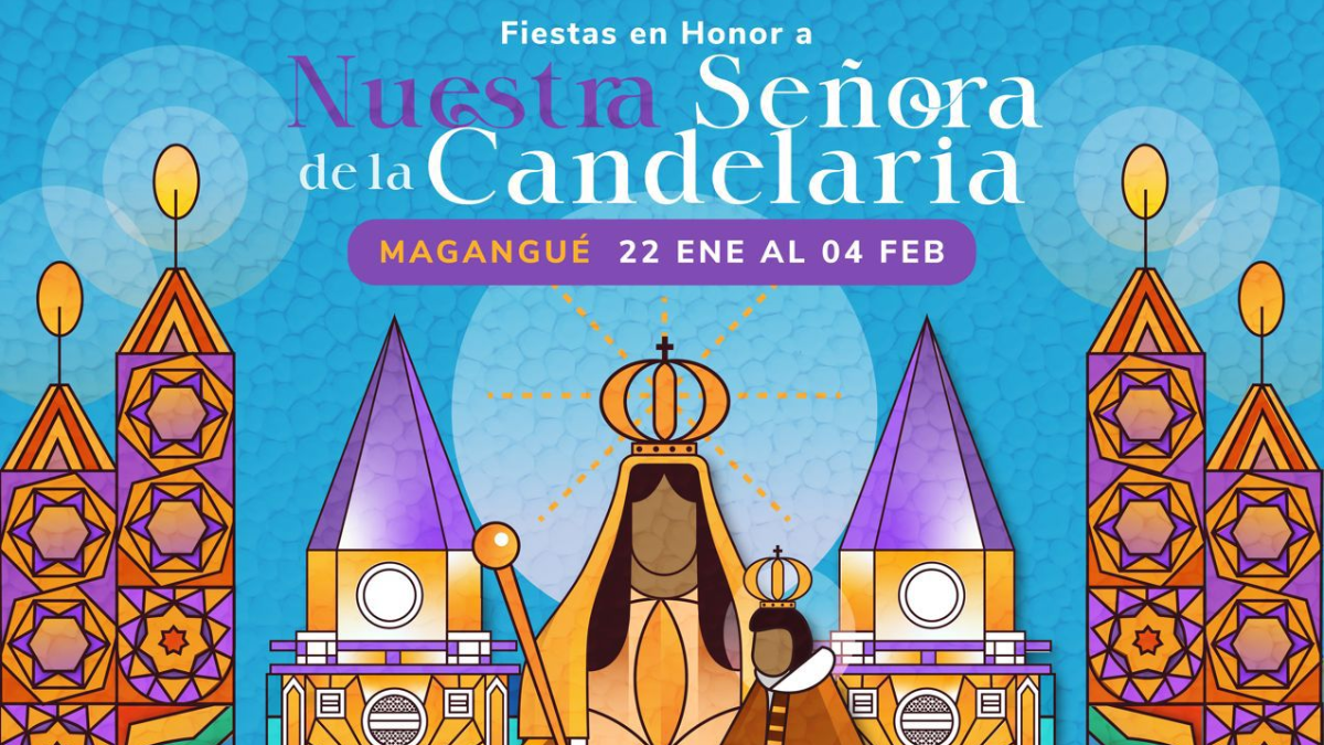 Magangué se prepara para las Fiestas de la Virgen de la Candelaria 2025