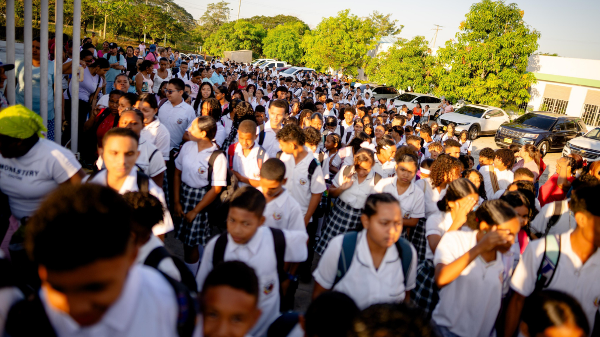 Regreso a clase en Bolívar