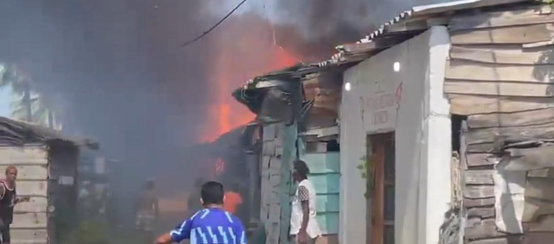 Incendio en Barranquilla
